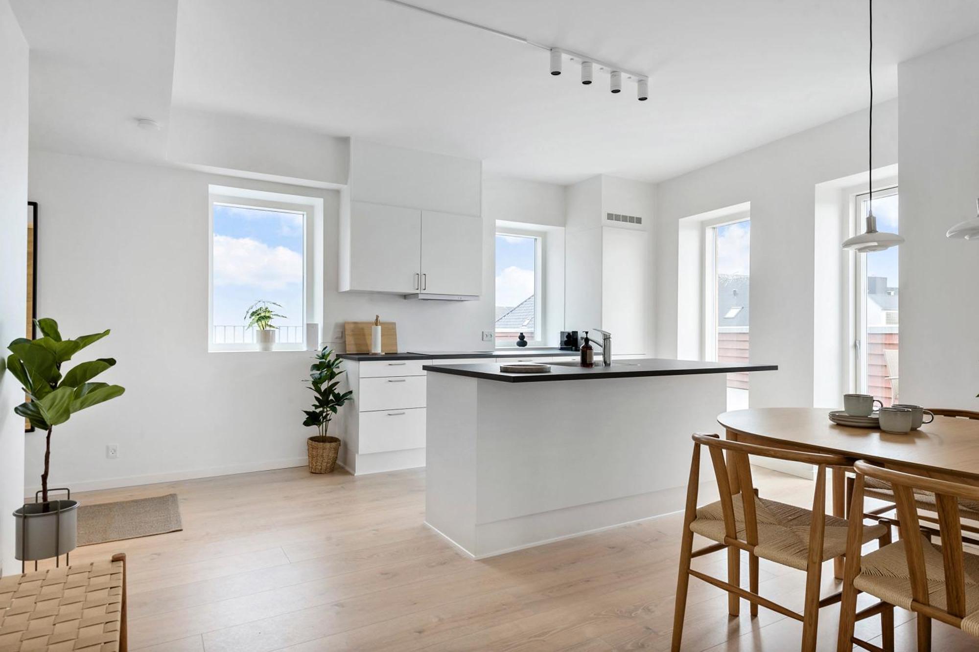 Grand Penthouse Suite With Private Rooftop Terrace Arhus Bagian luar foto